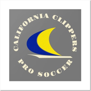 Defunct California Clippers NPSL Soccer 1967 Posters and Art